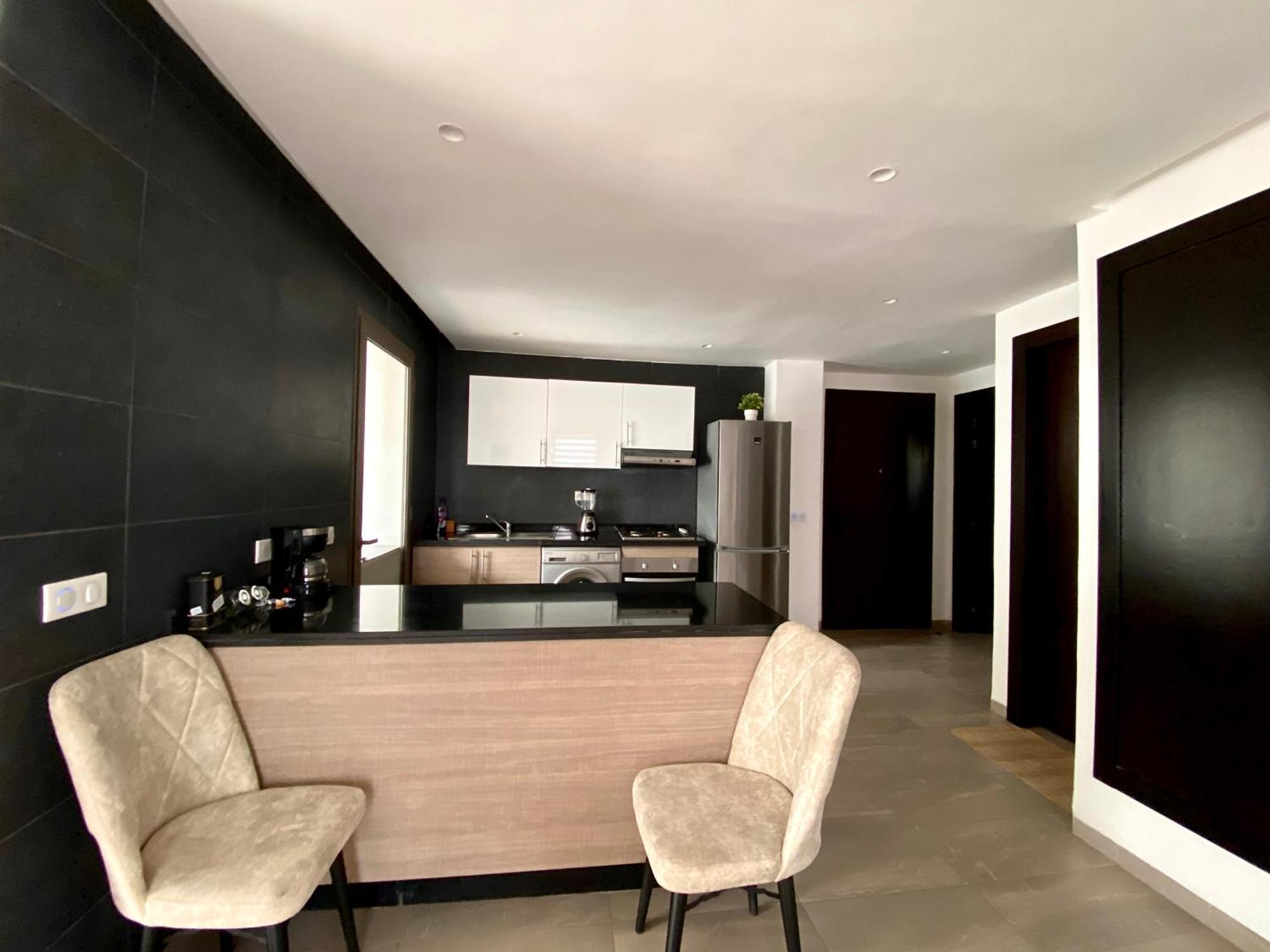 Luxurious Golf & Sea View Beach Apartment With Pool Access - Tamourrit, Taghazout Bay 외부 사진