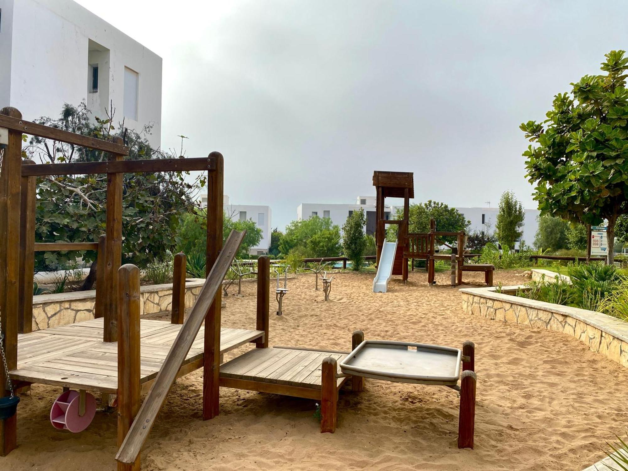 Luxurious Golf & Sea View Beach Apartment With Pool Access - Tamourrit, Taghazout Bay 외부 사진